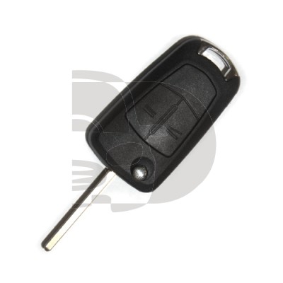 CARCASA MANDO PLEGABLE OPEL 2 BOT  HU100