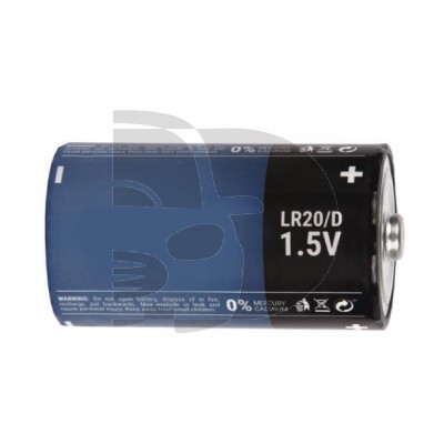 PILA ALKALINA LR20  PACK 2 UNID.