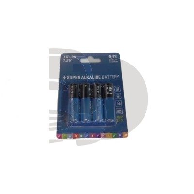 PILA ALKALINA LR6 / AA  PACK 4 UNID.