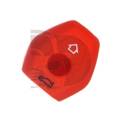FUNDA MANDO FIJO  BMW ROJO 3  BOTONES