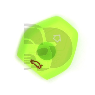 FUNDA MANDO FIJO BMW VERDE  3 BOTONES