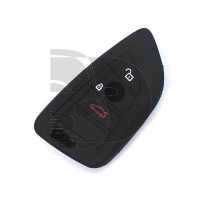 FUNDA MANDO BMW NEGRO 3  BOTONES