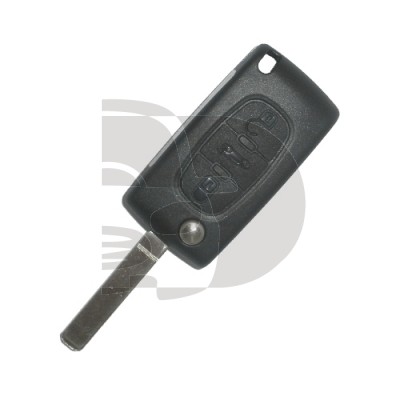 CLÉ+TELECOMMANDE PLIABLE C4 SEDAN (4P) ID46