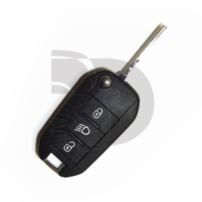 LLAVE CON MANDO PLEG CITROEN C3 2016> ID4A  HU83