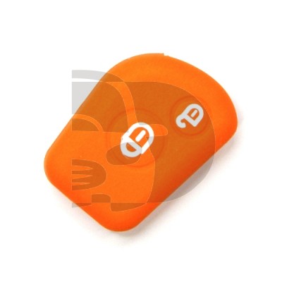 FUNDA CITROEN 2  BOTONES  - NARANJA