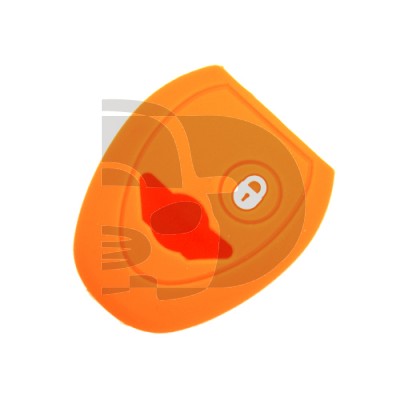 FUNDA MANDO MINI NARANJA 2 BOTONES