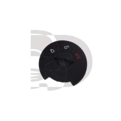 FUNDA MANDO MINI NEGRO 3 BOTONES