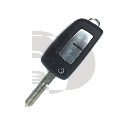 CARCASA MANDO PLEGABLE NISSAN 2 BOT NSN14