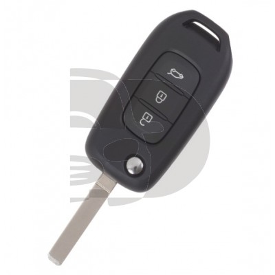 LLAVE+MANDO PLEG RENAULT CAPTUR  ID4A  3 BOT  VA2