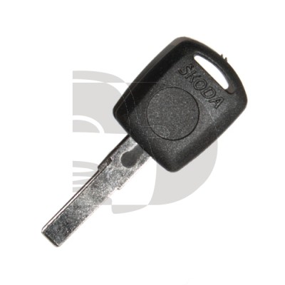 LLAVE CON TRANSPONDER SKODA  ID48CAN  HU66