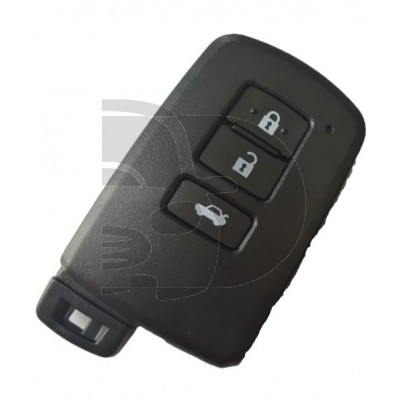 CARCASA MANDO KEYLESS TOYOTA CAMRY 3 BOTONES TOY48