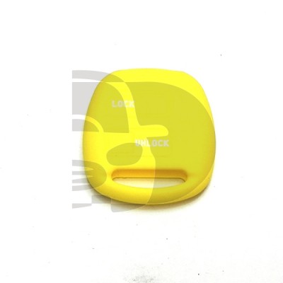 FUNDA MANDO TOYOTA AMARILLO 2 BOTONES