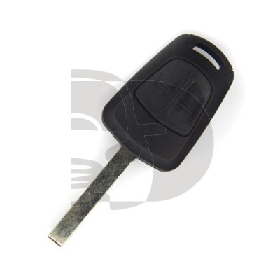 CARCASA MANDO FIJO OPEL 2 BOTONES HU100