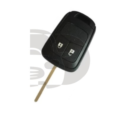 CARCASA MANDO FIJO OPEL 2 BOTONES HU100