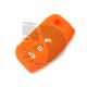 HOUSSE TELECOMMANDE FORD ORANGE 3 BOUTONS