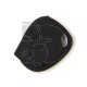 FUNDA RENAULT 1 BOTON  - NEGRO