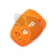 FUNDA RENAULT 2 BOTONES   - NARANJA