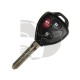 COQUE TELECOMMANDE TOYOTA 3 BOUTONS