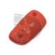 FUNDA MANDO CITROEN DS ROJO 3 BOTONES