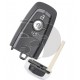 CARCASA MANDO KEYLESS FORD 3 BOTONES  HU101