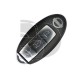 CARCASA MANDO SMARTKEY NISSAN 3 BOTONES