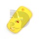 FUNDA MANDO PLEG OPEL AMARILLO 3 BOTONES