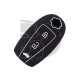 FUNDA MANDO SUZUKI NEGRO 3 BOTONES