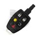 CARCASA SMARTKEY VOLVO 5 BOTONES - CON ESPIGA